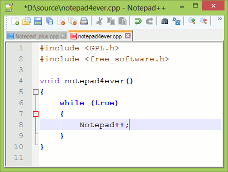 Notepad++ Notepad++