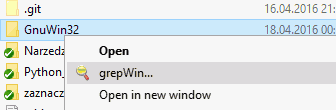 Windows Grep