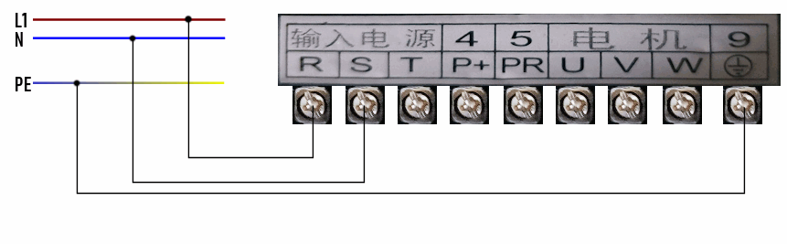Falownik podłączenie do jednej fazy