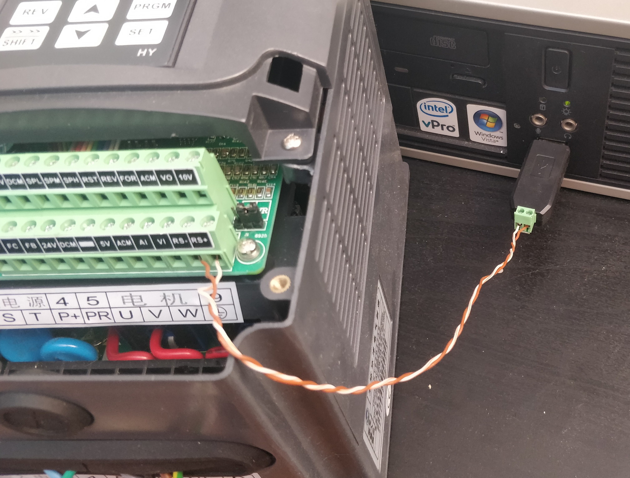 linuxCNC usb spindle